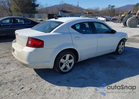 2013 Dodge Avenger Se z USA, uszkodzony, nr VIN 1C3CDZAB7DN518156